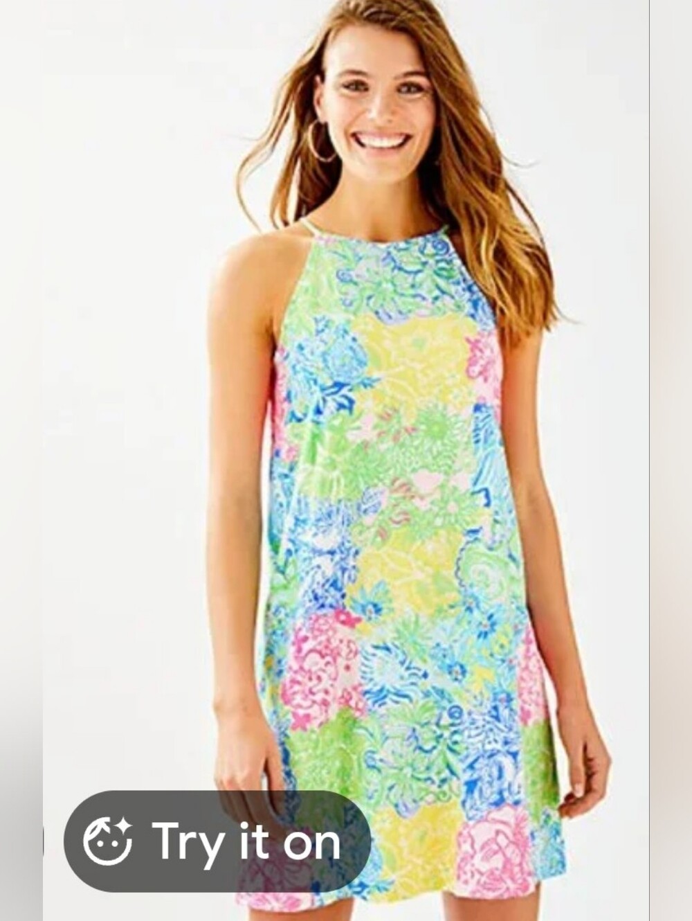 Lilly Pulitzer Margot Multicolor Floral Mini Dress